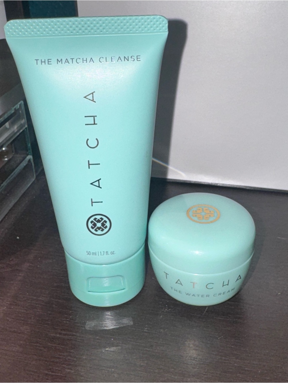 Brand new Tatcha duo set - the Tatcha matcha cleanse & tactcha the water cream
